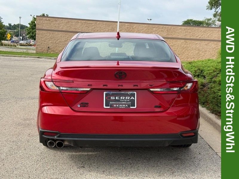 Certified Used 2025 Red Toyota SE image 4