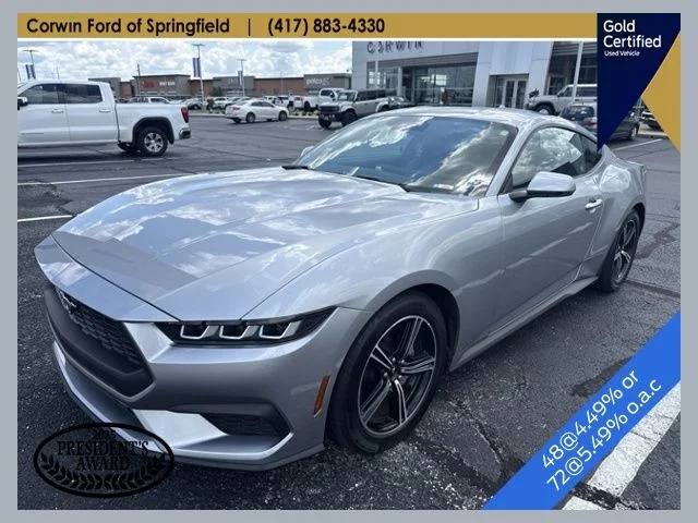 Certified Used 2024 Iconic Silver Metallic Ford EcoBoost Premium image 1