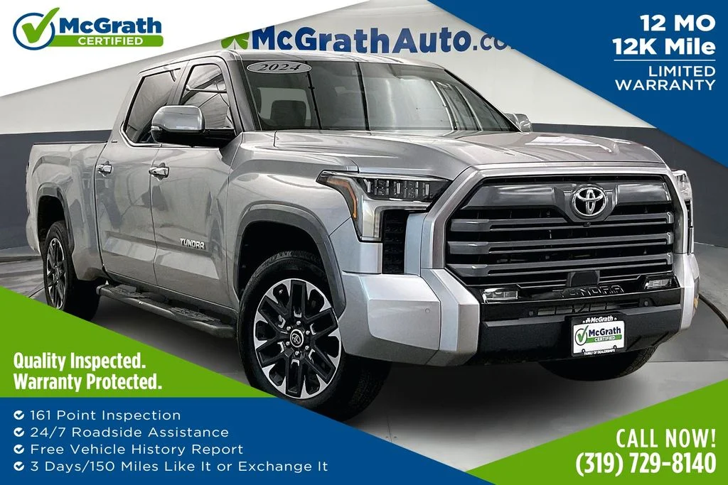 Used 2024 Silver Toyota Limited image 1