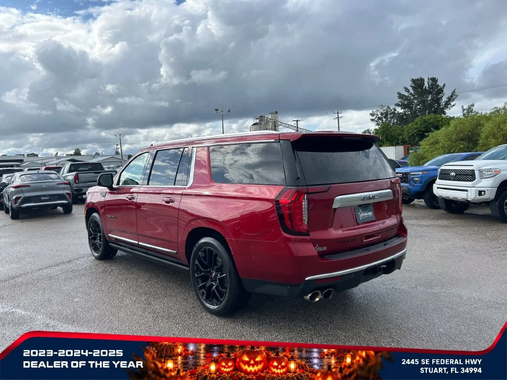 Used 2024 Volcanic Red Tintcoat GMC Denali image 5