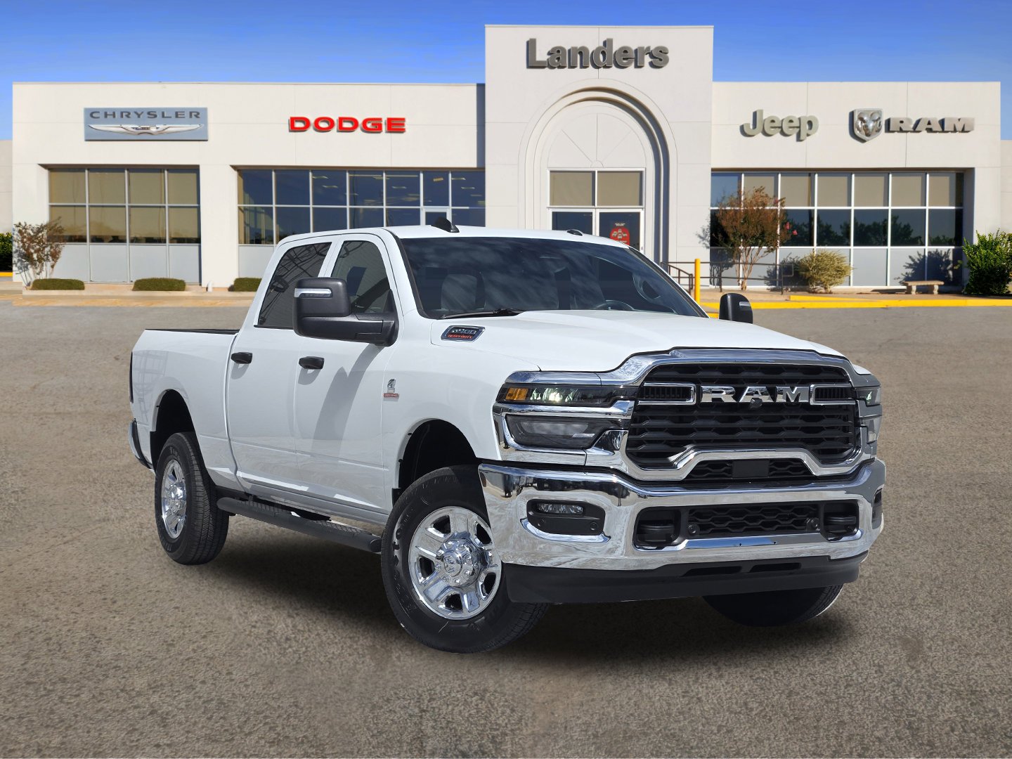 New 2026 Bright White Clearcoat RAM Tradesman image 1
