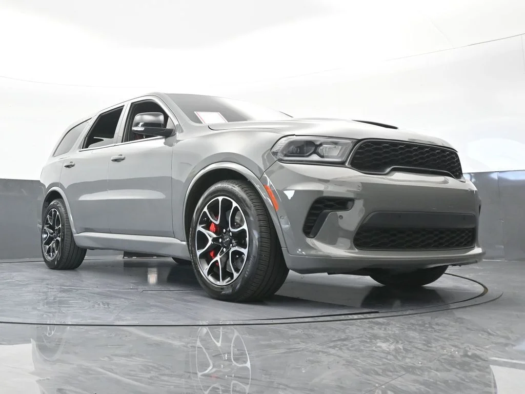 Used 2021 Destroyer Gray Clearcoat Dodge SRT Hellcat image 68