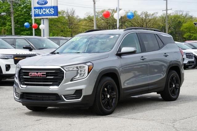 Certified Used 2024 Silver GMC SLE image 3