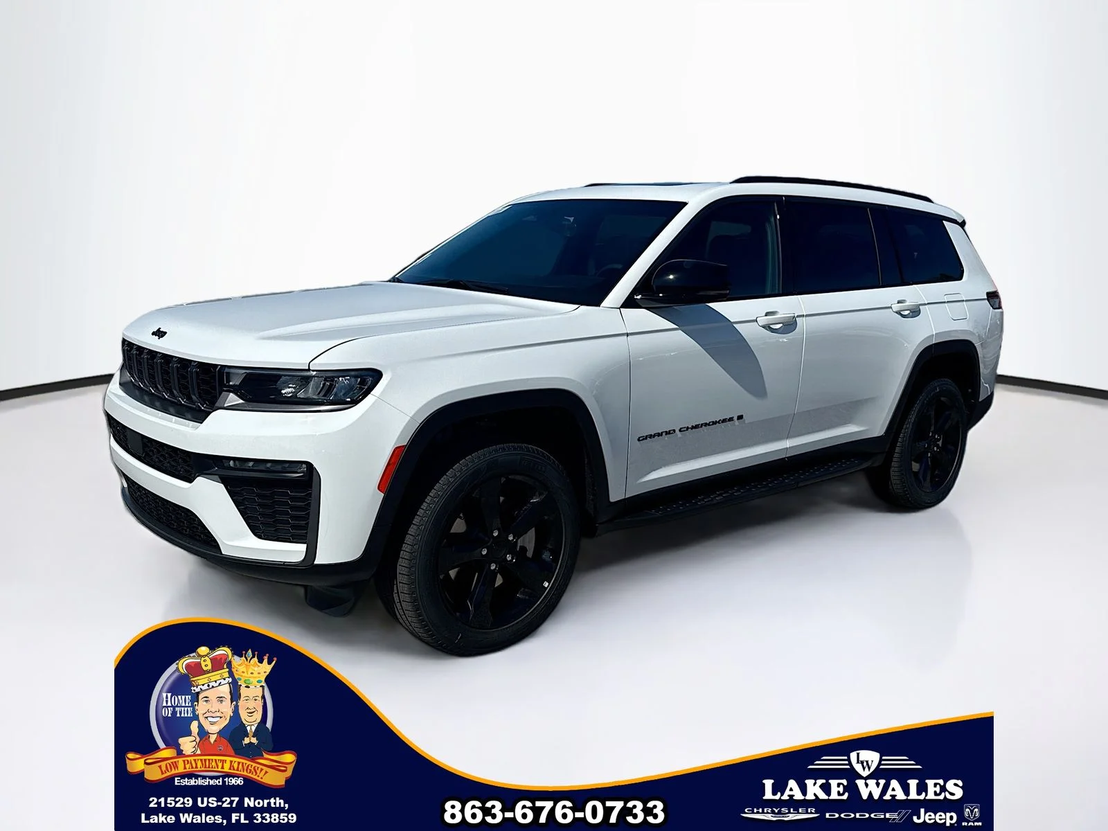 New 2026 Bright White Clear-Coat Exterior Paint Jeep Limited image 2