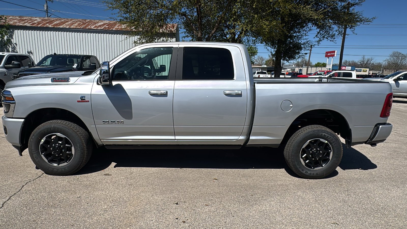 New 2026 Silver-Zynith Exterior Paint RAM Laramie image 8