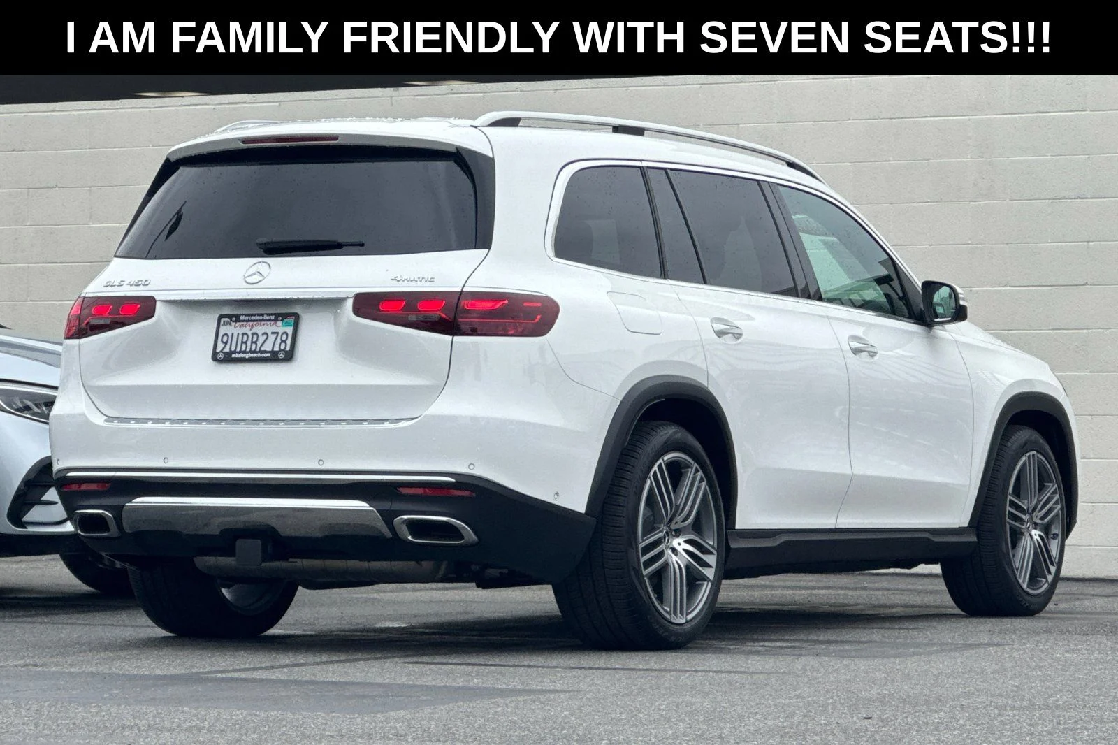 Certified Used 2025 White Mercedes-Benz GLS 450 image 4