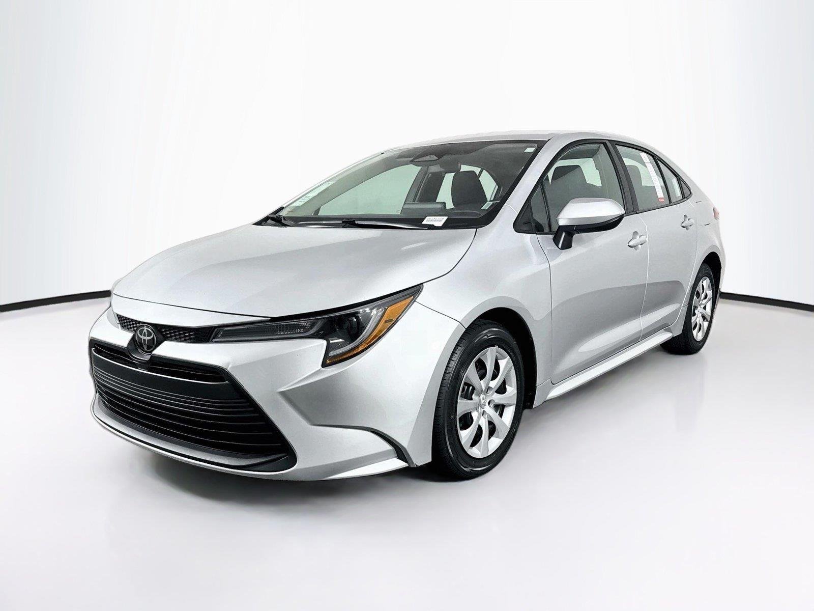 Certified Used 2024 Classic Silver Metallic Toyota LE image 2