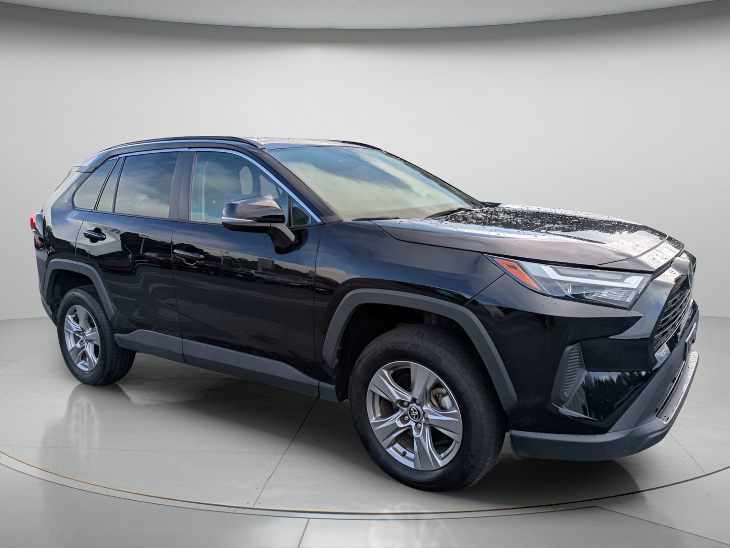 Used 2024 Midnight Black Metallic Toyota XLE image 2