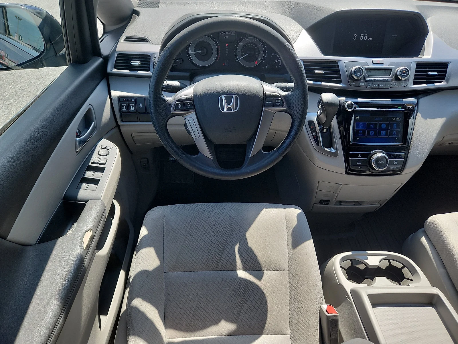 Used 2014 Blue Honda EX image 12
