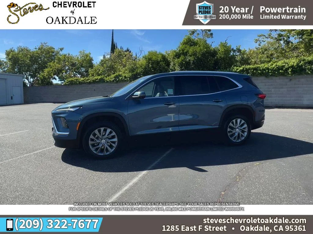 Certified Used 2025 Ocean Blue Metallic Buick Preferred image 6