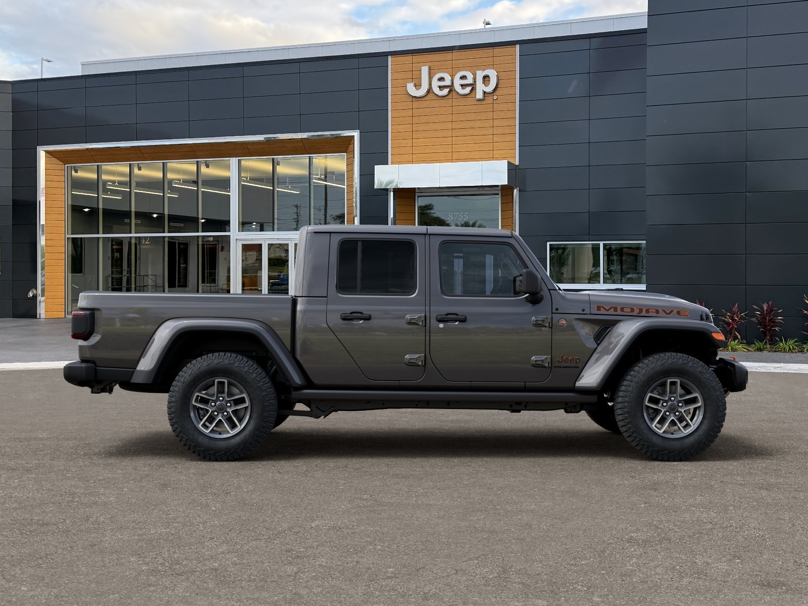 New 2026 Granite Crystal Metallic Clear-Coat Exterior Paint Jeep Mojave image 51