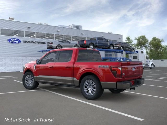 New 2026 Ruby Red Metallic Tinted Clearcoat Ford King Ranch image 6