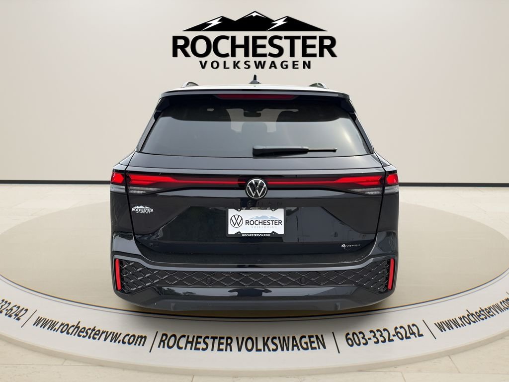 New 2026 Deep Black Pearl Volkswagen 2.0T SE R-Line Black image 5