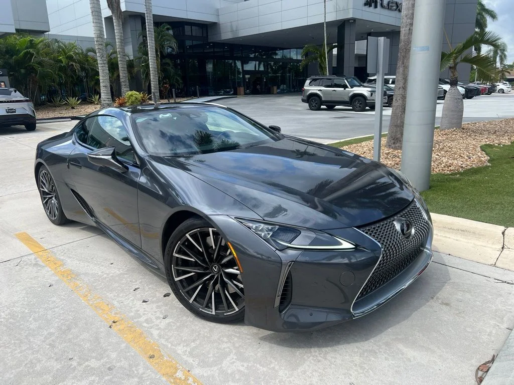 Used 2024 Cloudburst Gray Lexus 500 image 1
