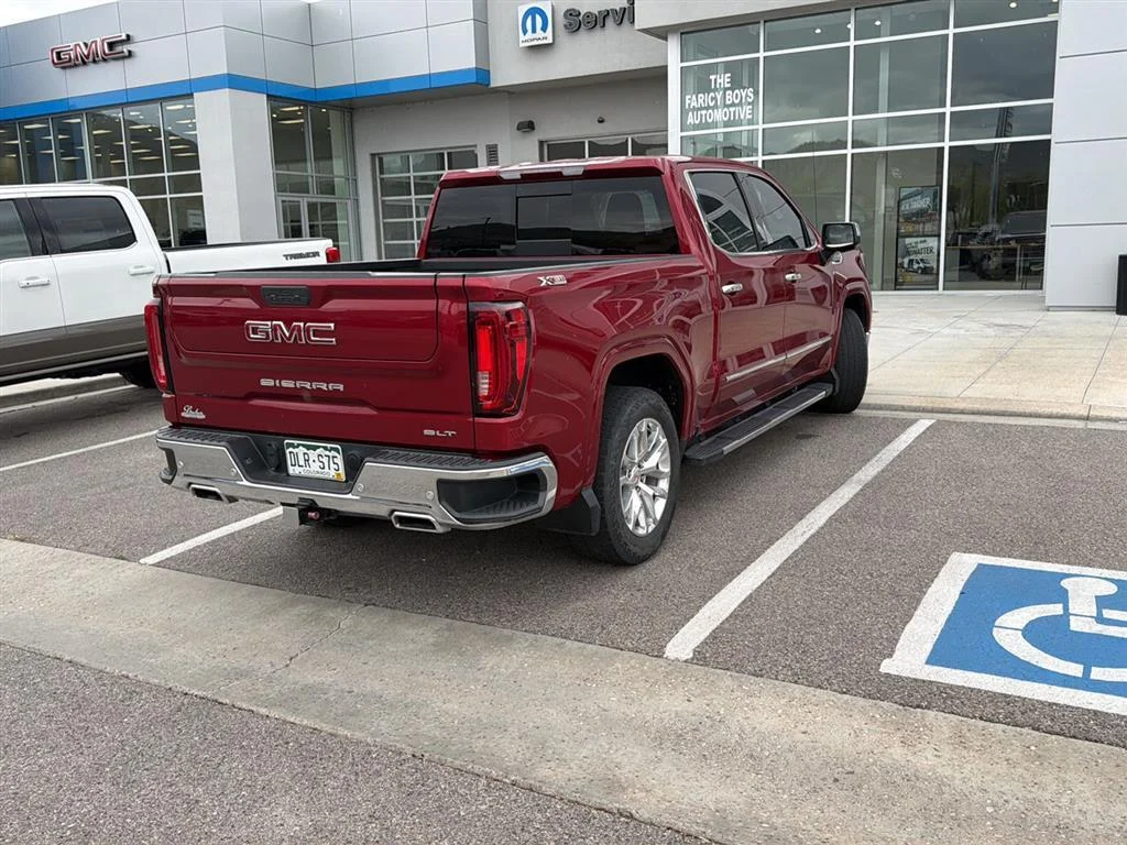 Used 2019 RED QUARTZ TINTCOAT GMC SLT image 4