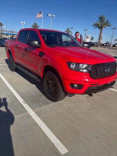Used 2020 Red Ford XLT image 1
