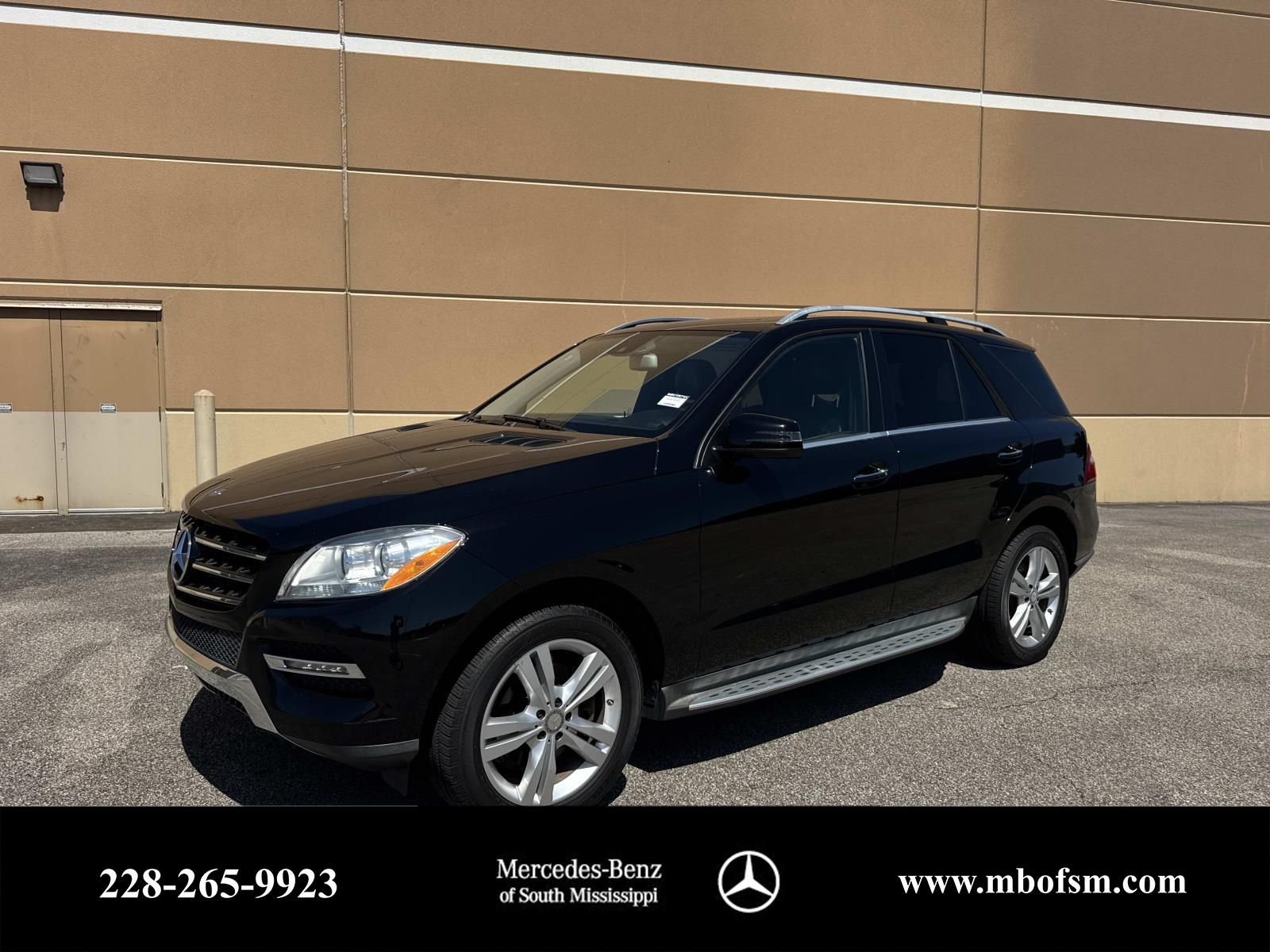 Used 2015 Black Mercedes-Benz ML 350 image 1