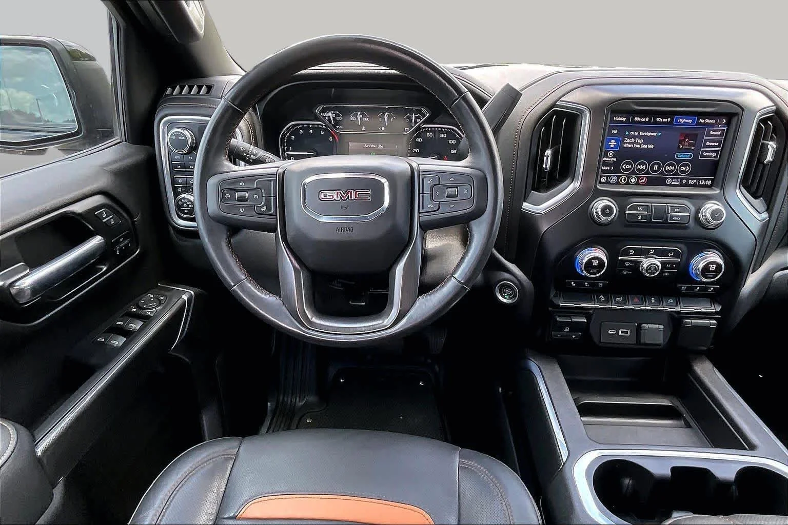Used 2021 Onyx Black GMC AT4 image 6