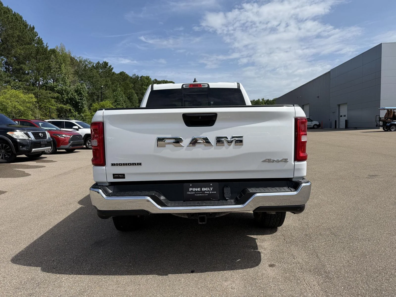 Used 2025 Bright White Clearcoat Ram Big Horn image 5