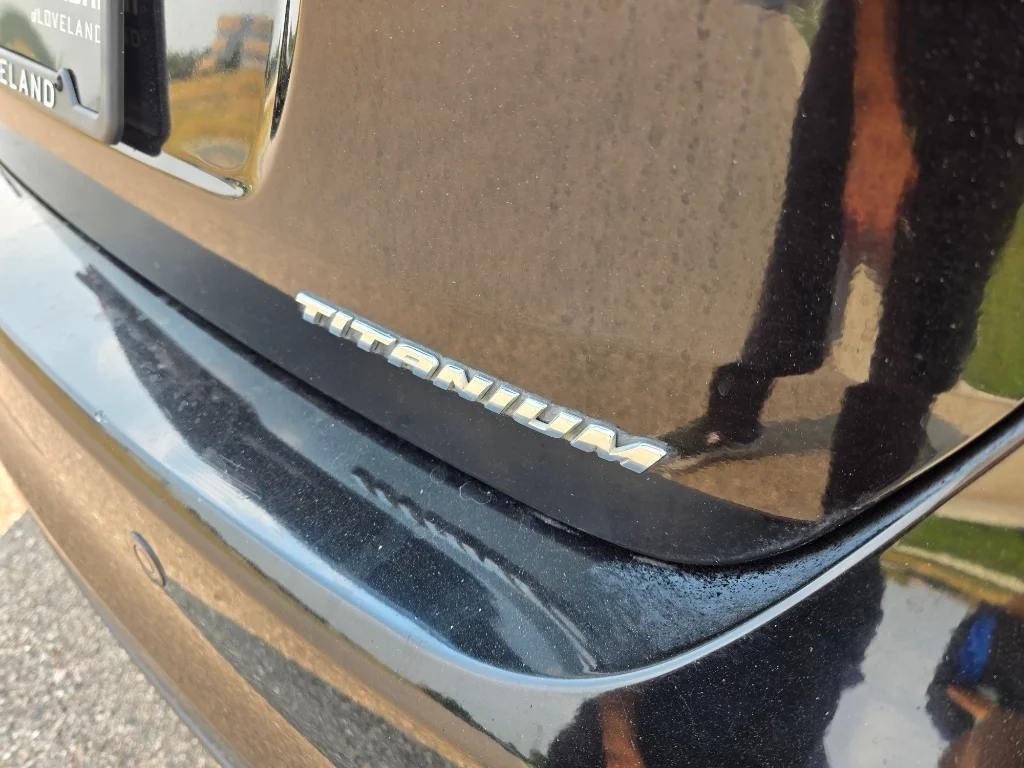 Used 2018 Shadow Black Ford Titanium image 10