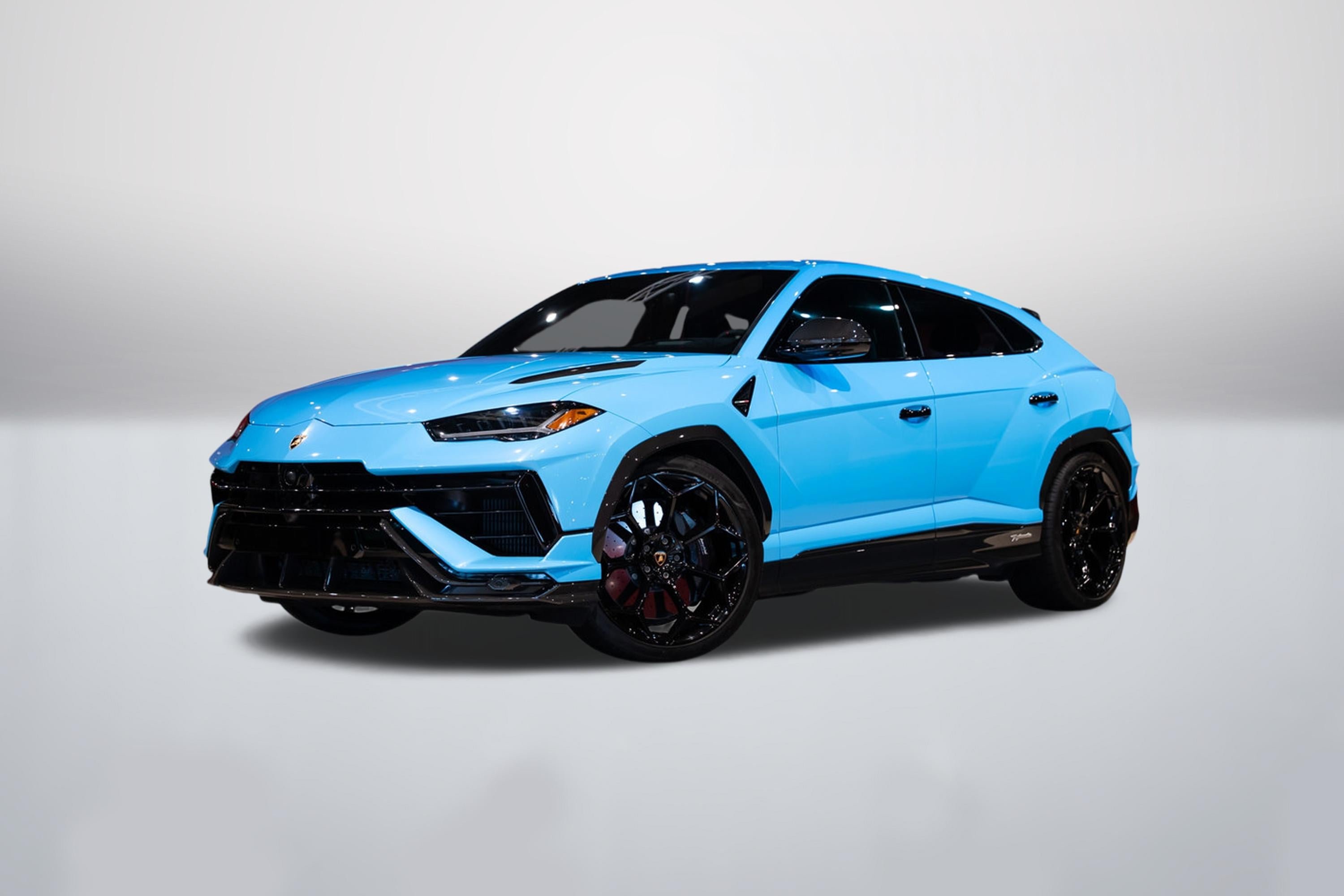 Used 2024 Blu Cepheus Metallic Lamborghini Performante image 1