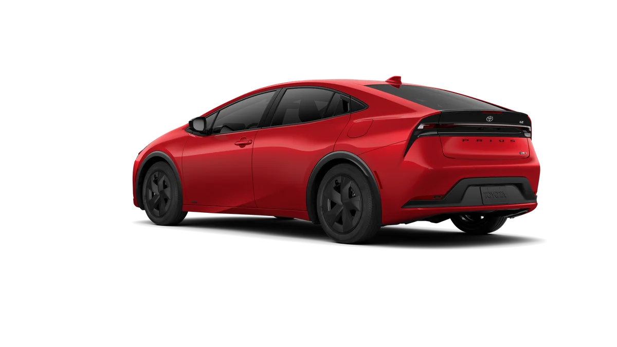 New 2026 Supersonic Red Toyota LE image 6