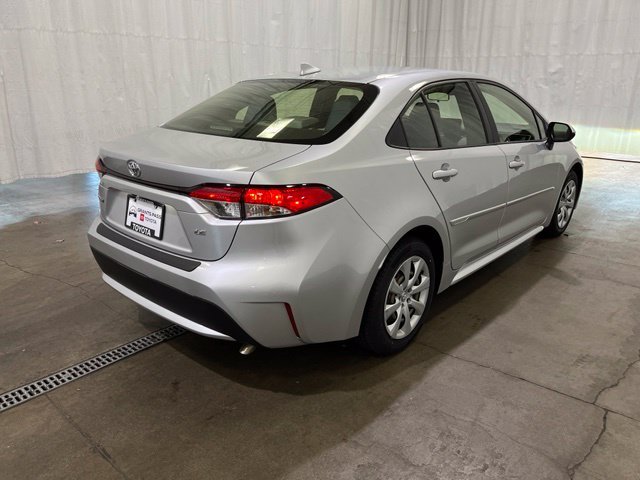 Certified Used 2022 Silver Toyota LE image 3