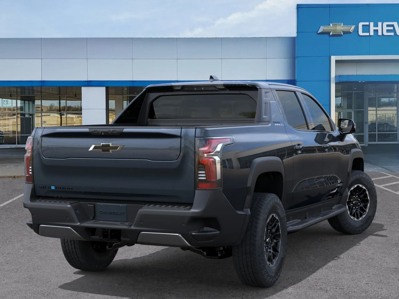 New 2026 Blue Smoke Metallic Chevrolet Extended Range Trail Boss image 4