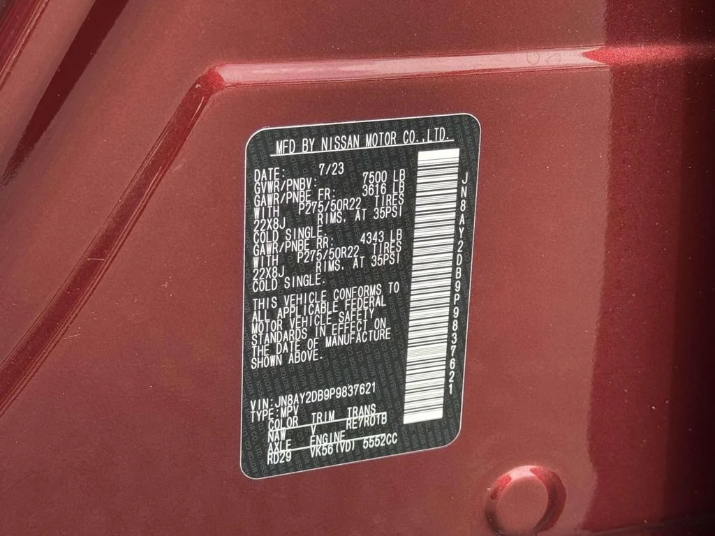 Used 2023 Red Nissan Platinum image 30