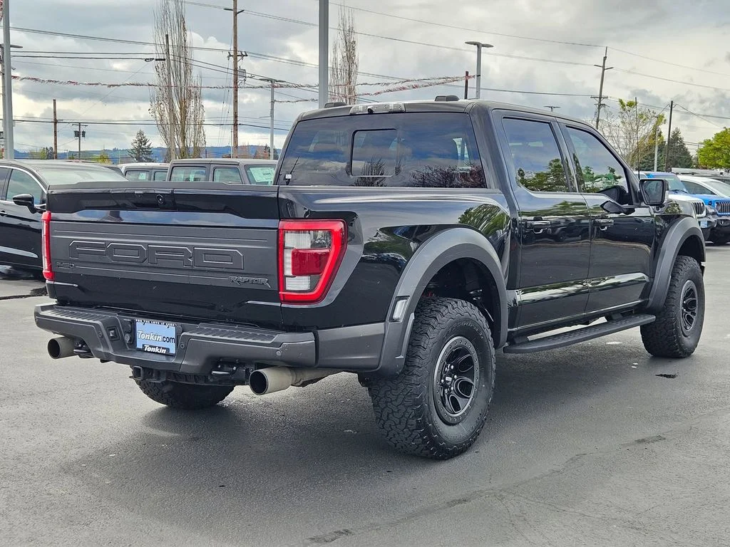 Used 2021 Black Ford Raptor image 6