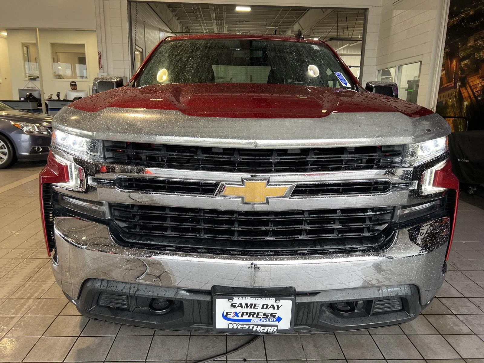 Used 2021 Cherry Red Tintcoat Chevrolet LT image 2