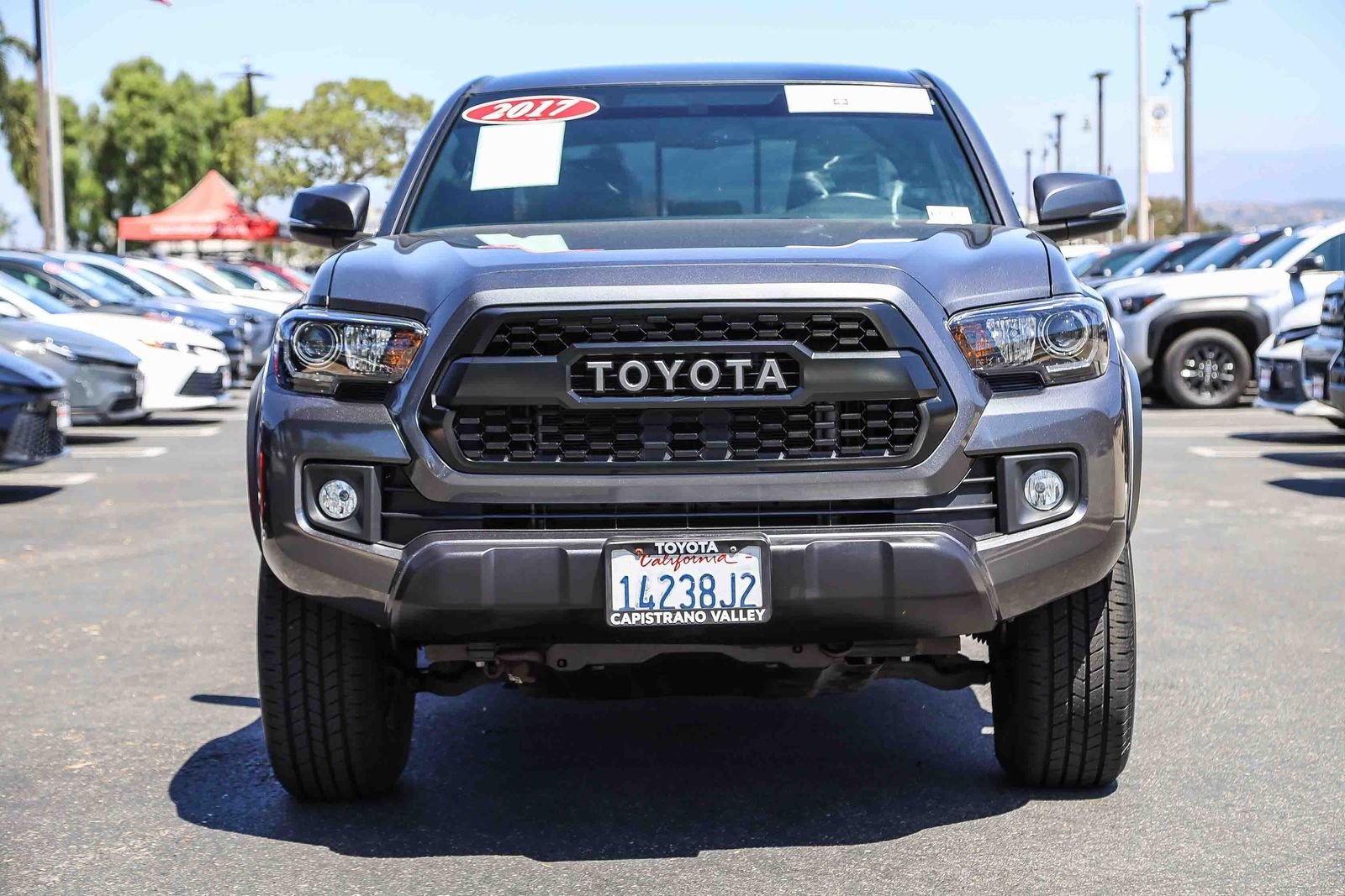 Certified Used 2017 Magnetic Gray Metallic Toyota TRD Off-Road image 2
