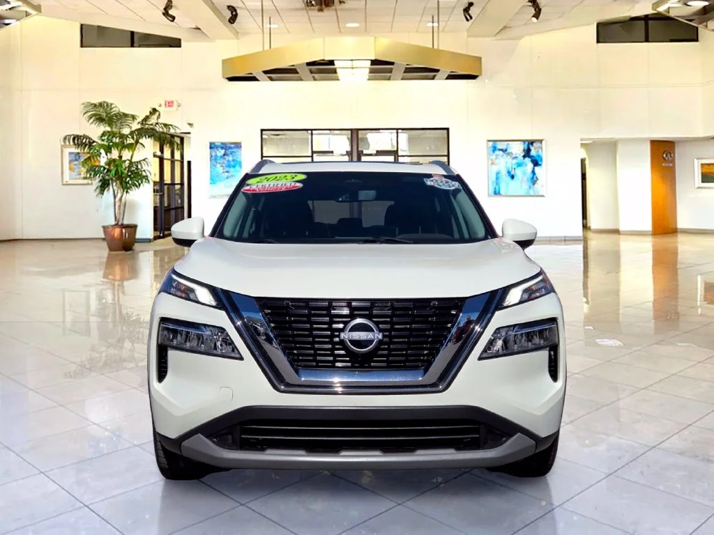 Certified Used 2023 White Nissan SV image 2