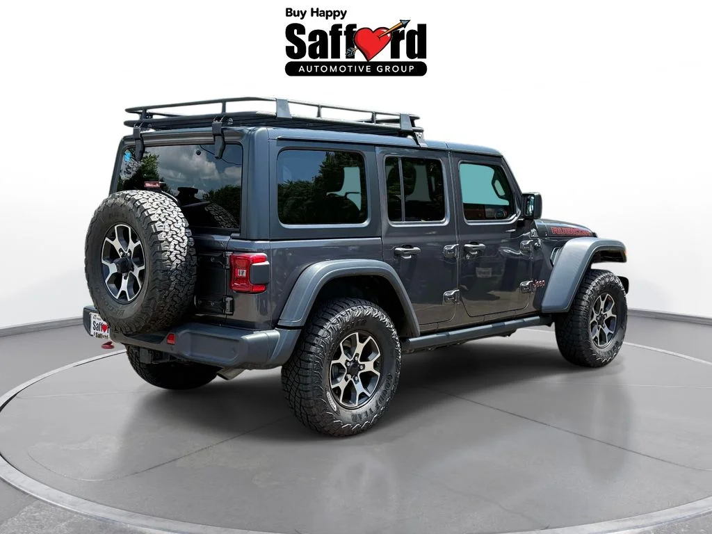 Used 2021 Gray Jeep Unlimited Rubicon image 8