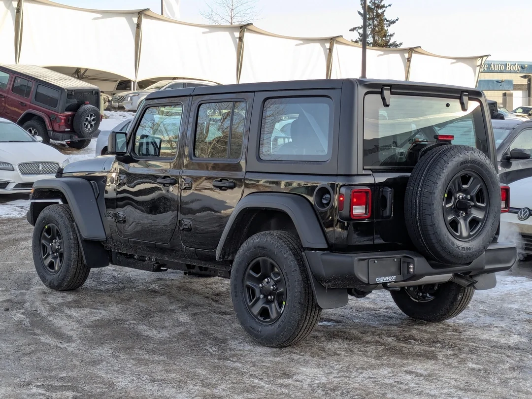 New 2026 Black Jeep Sport - - 4x4 - 3.6L V6 Engine - 12.3 Uconnect 5 - 3- Piece Hardtop - 8- Speed Auto & More! image 6
