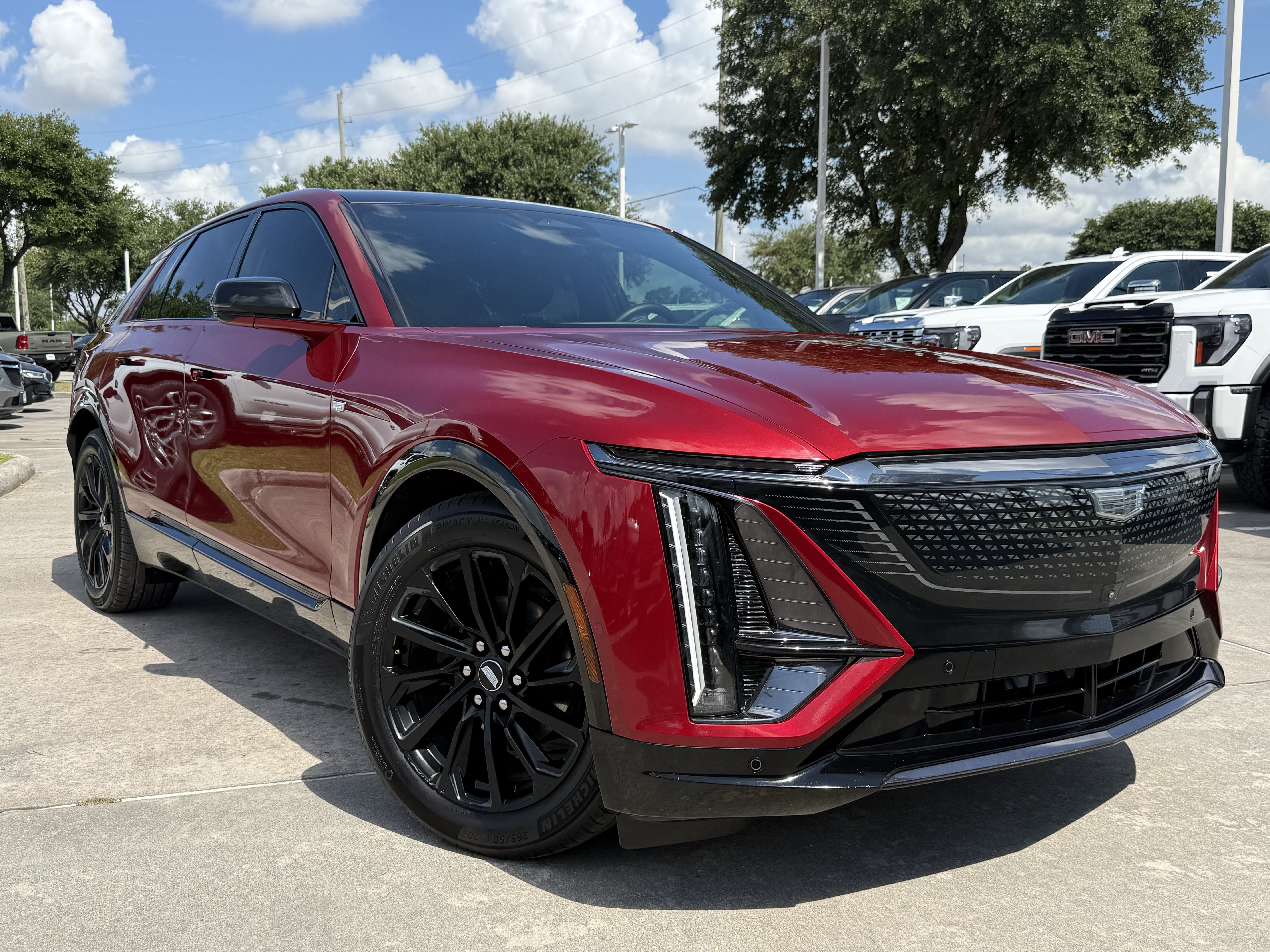Used 2024 Cadillac LYRIQ Sport 1 with VIN 1GYKPTRK4RZ114659 for sale in Humble, TX