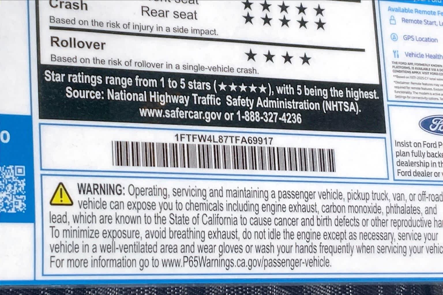 New 2026 Agate Black Metallic Ford Tremor® image 19