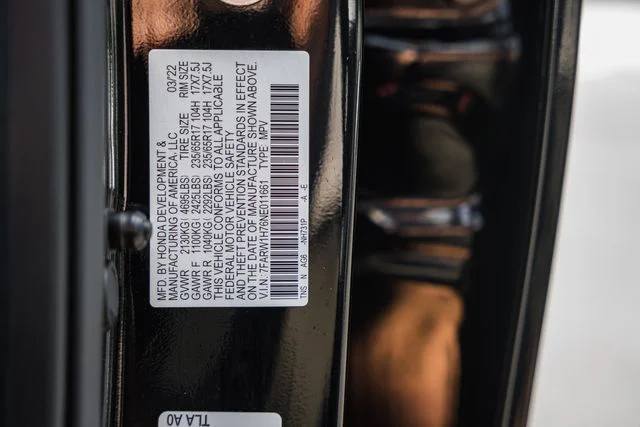 Used 2022 Black Honda Special Edition image 32