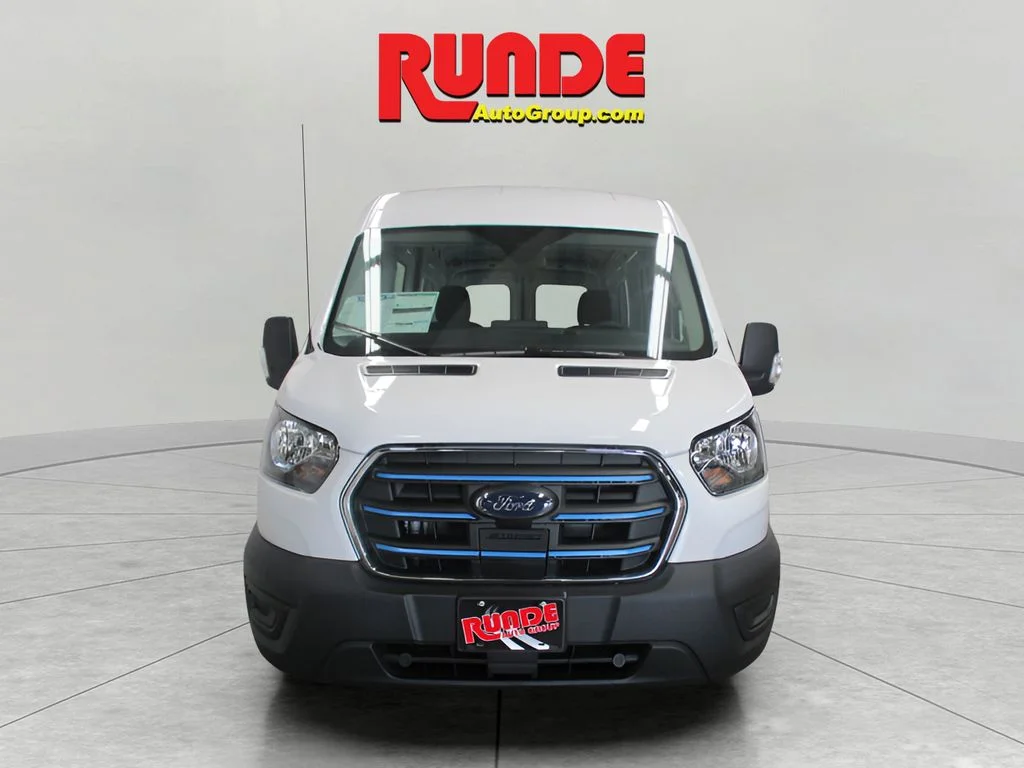 Used 2023 Ford E-Transit Cargo Van Base with VIN 1FTBW9CK2PKB60873 for sale in Manchester, IA