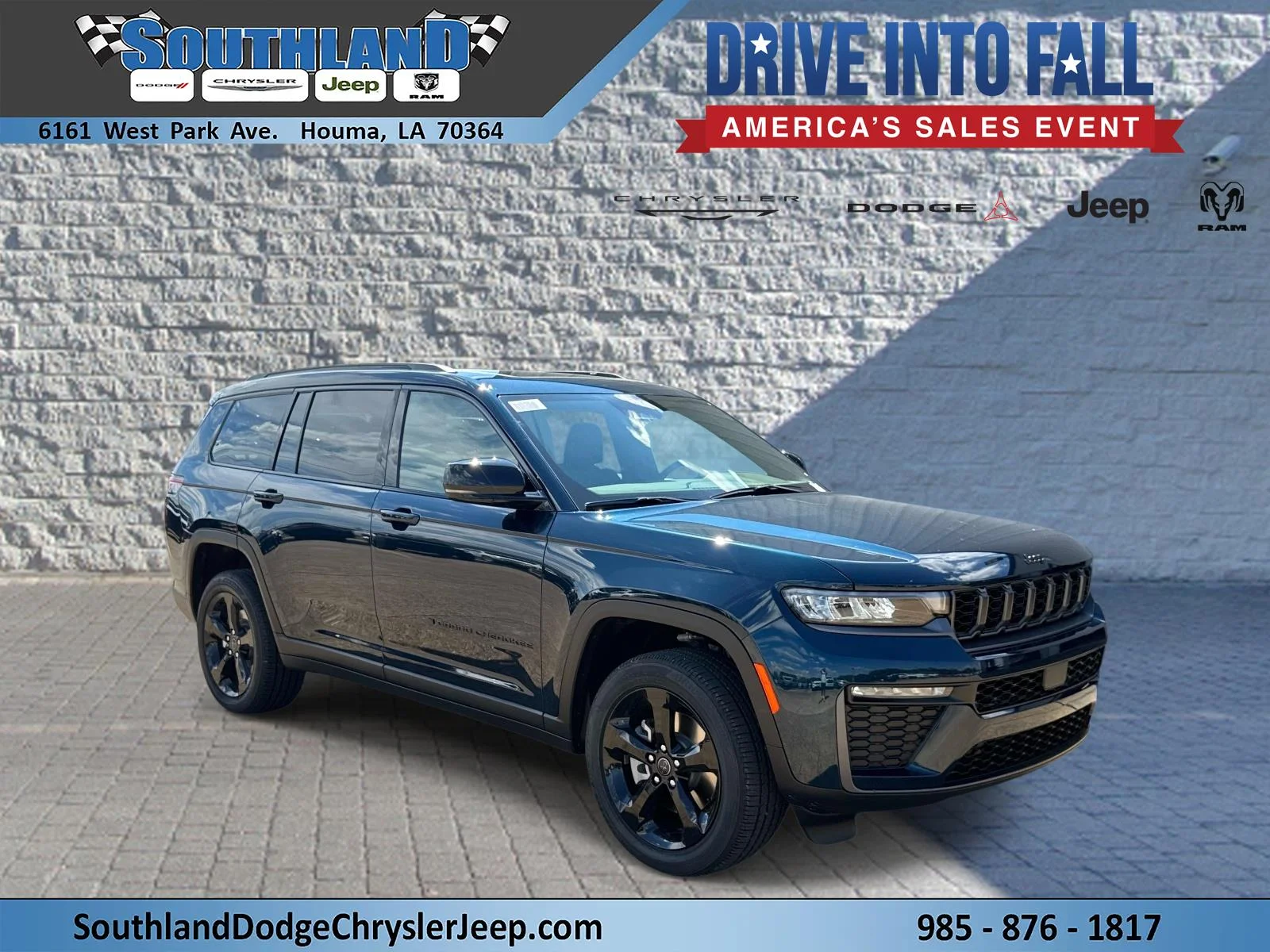 New 2027 Fathom Blue Pearl-Coat Paint Jeep Limited image 1