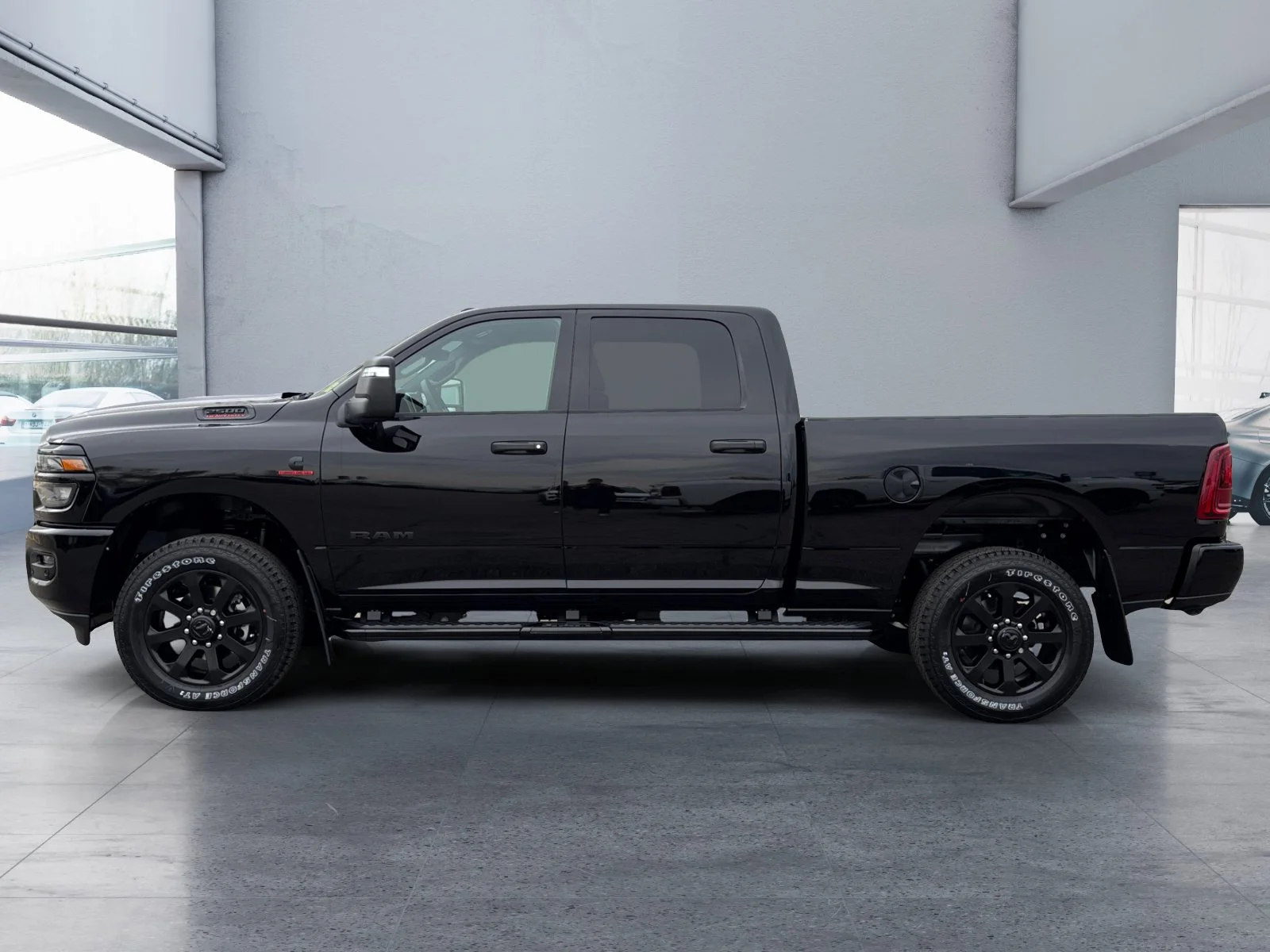 New 2027 Diamond Black Crystal Pearl Ram Big Horn image 2