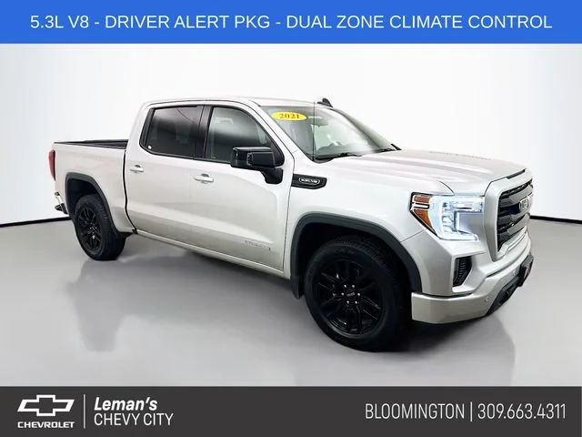 Used 2021 Silver GMC Elevation image 1