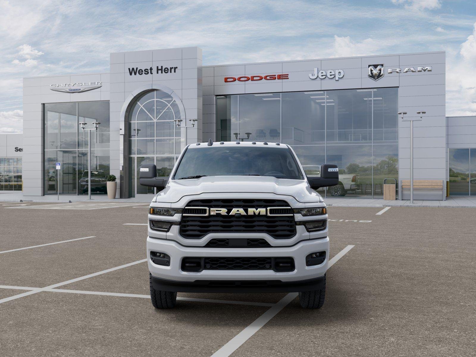 New 2026 Bright White Clear-Coat Exterior Paint RAM Big Horn image 6
