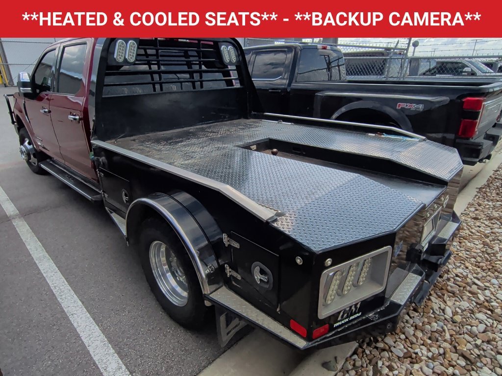 Used 2021 Rapid Red Metallic Tinted Clearcoat Ford Lariat image 5