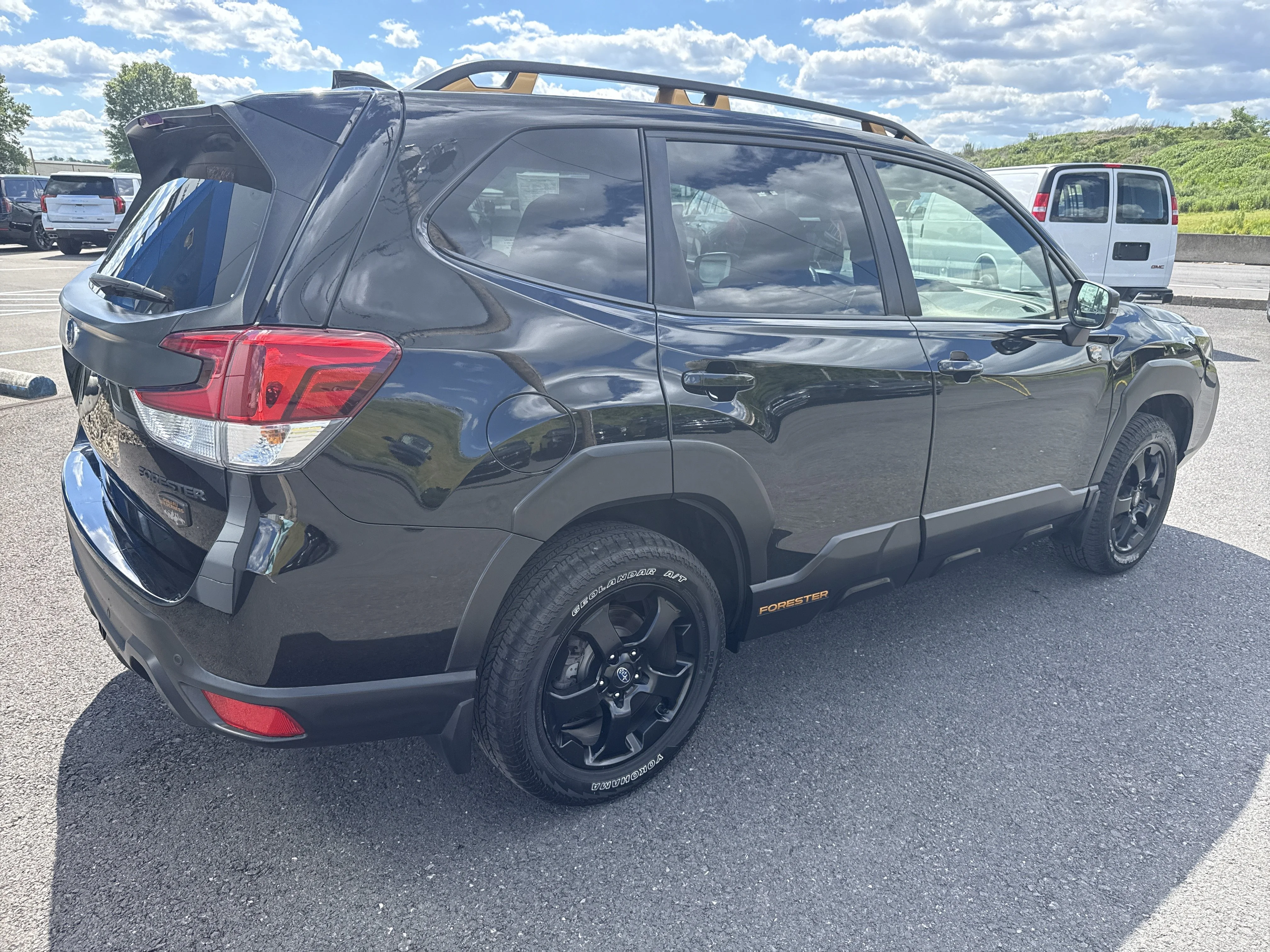 Used 2023 Crystal Black Silica Subaru Wilderness image 3