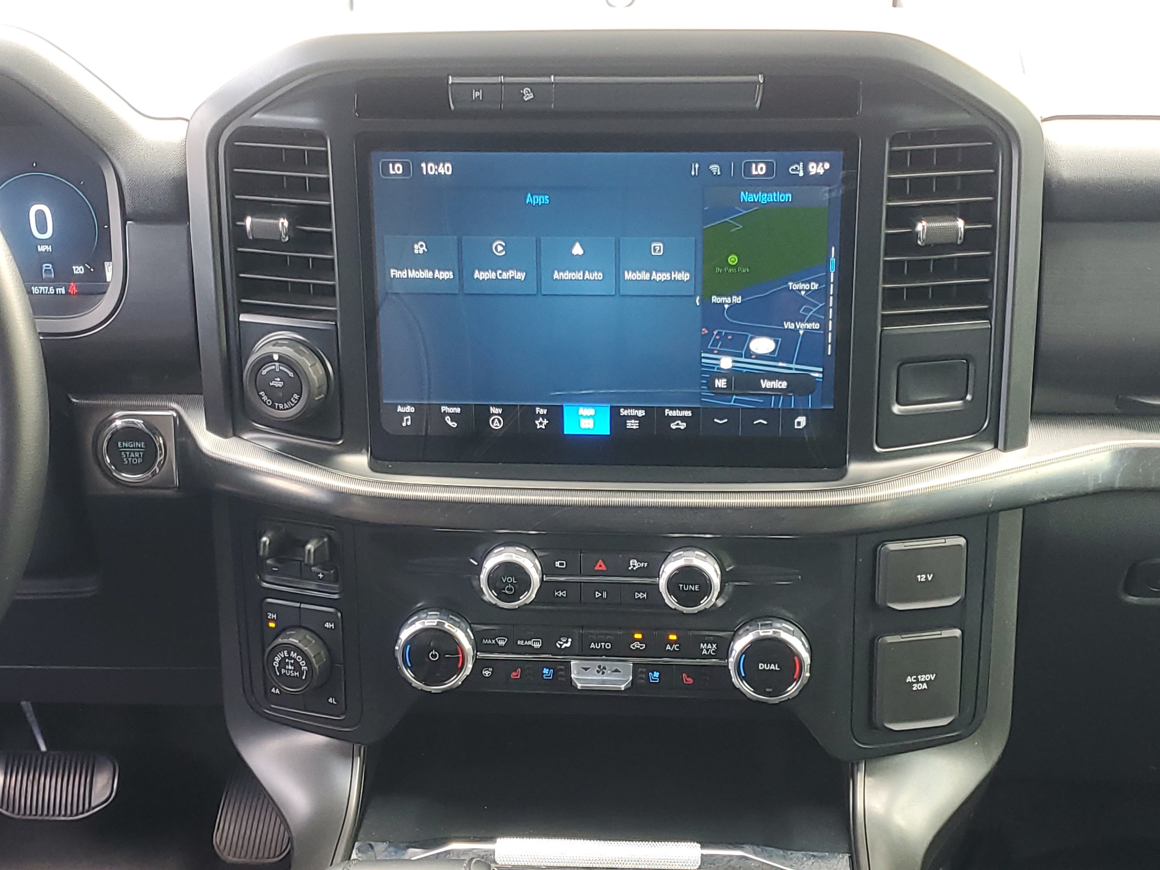 Used 2025 Antimatter Blue Metallic Ford LARIAT image 20