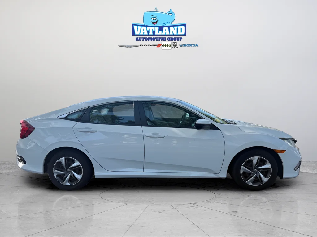 Certified Used 2019 Platinum White Pearl Honda LX image 6