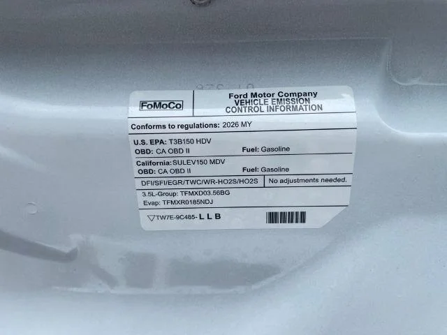New 2026 Oxford White Ford Cargo Van image 56