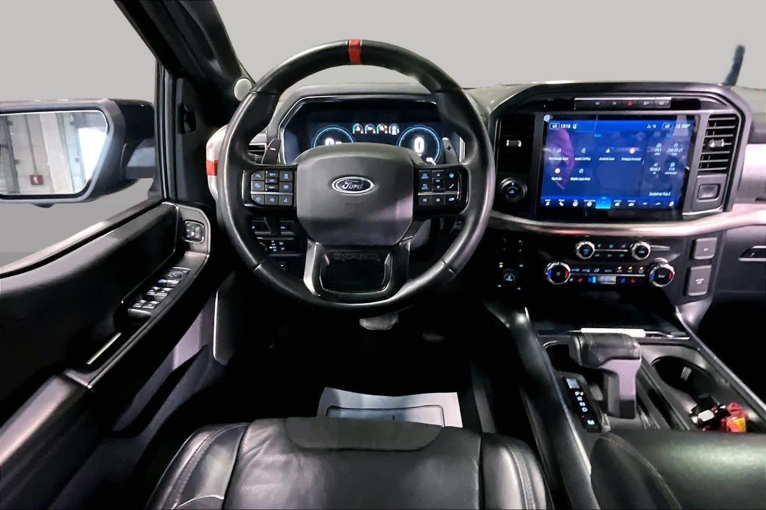 Used 2022 Antimatter Blue Metallic Ford Raptor image 6