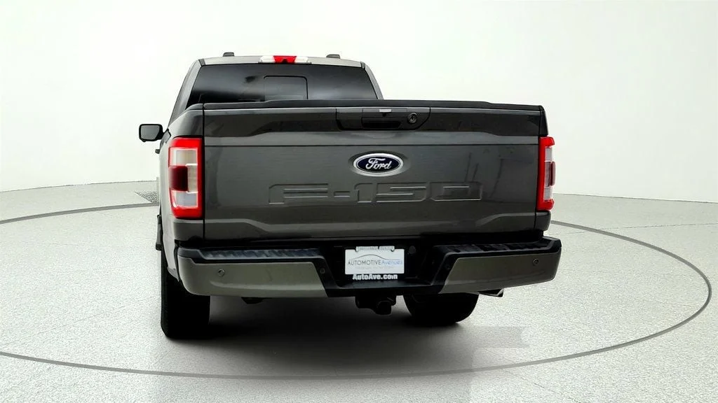 Used 2021 Carbonized Gray Metallic Ford LARIAT 4WD SuperCrew 5